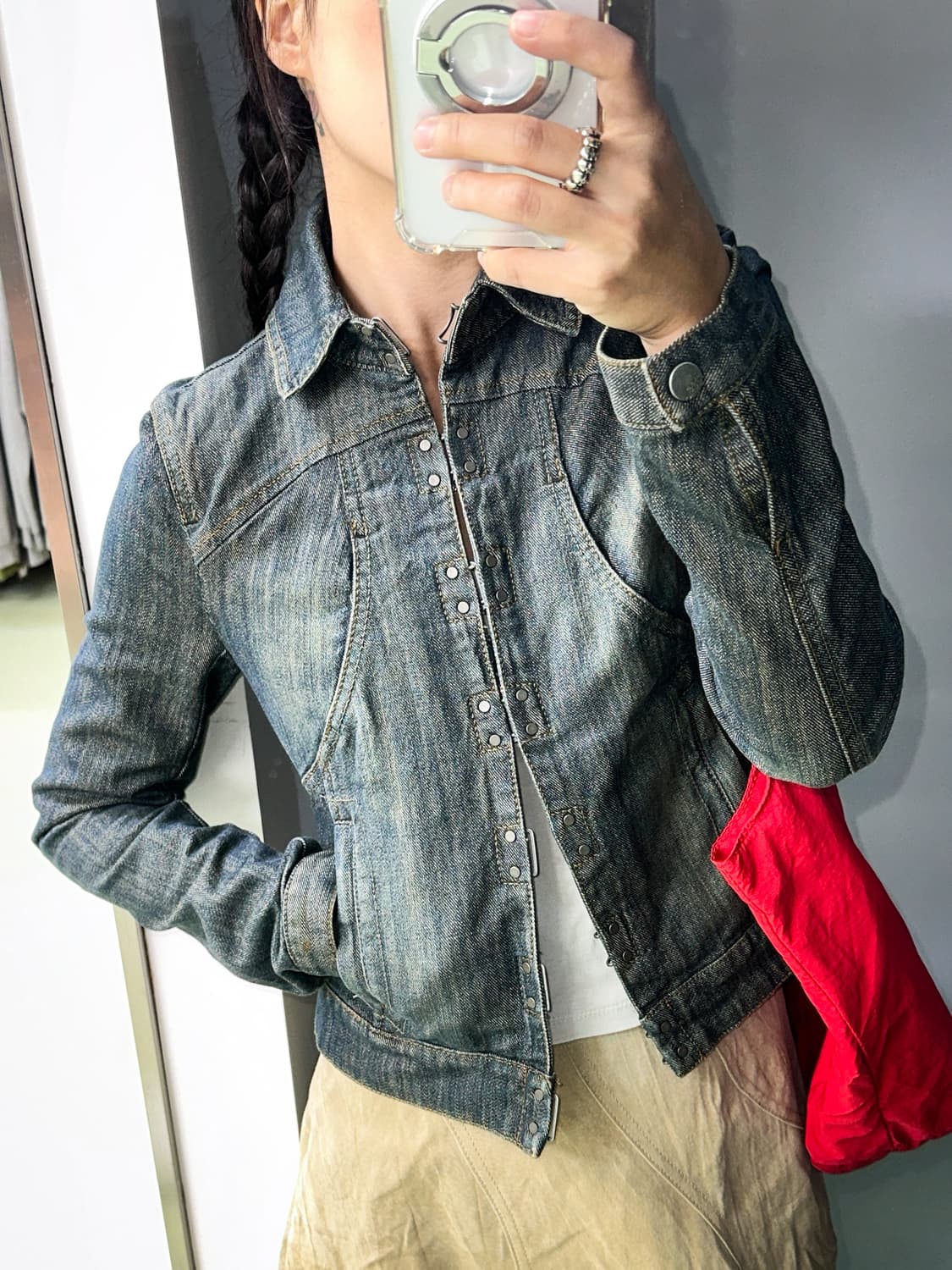 dkny hook denim jacket 상품이미지4