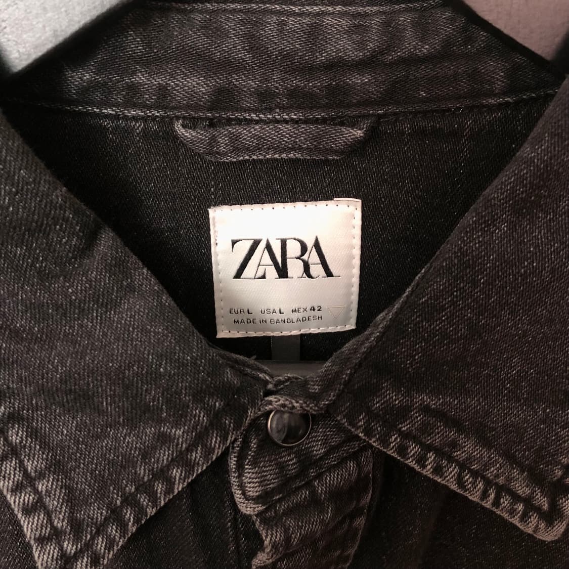 자라 데님 셔츠 상품이미지3