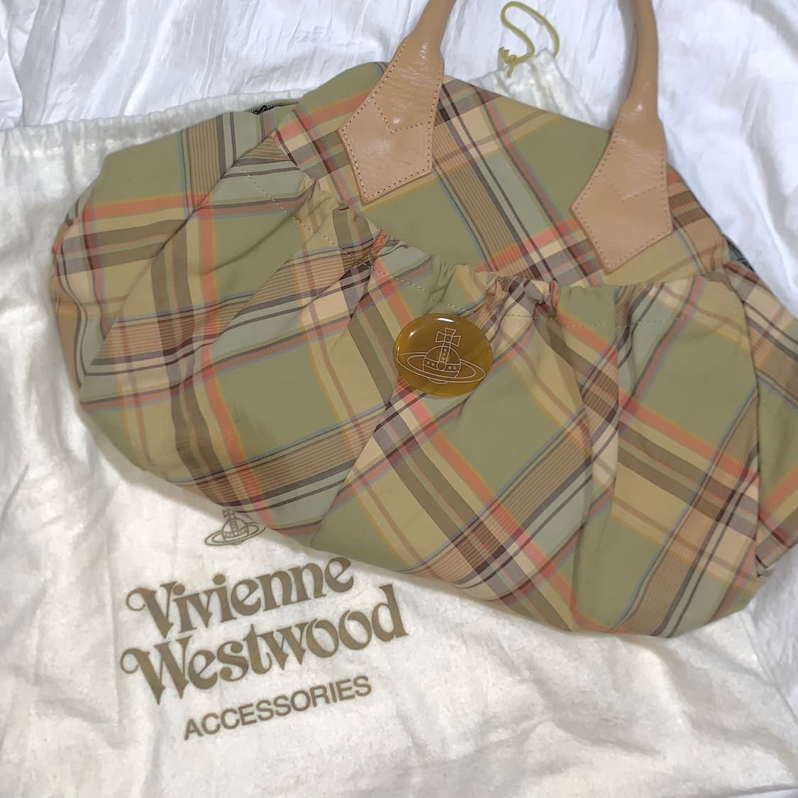 VIVIENNE WESTWOOD tartan handbag 상품이미지1