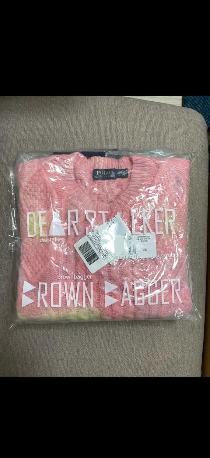 폴로 샤베트 케이블 니트 상품이미지3