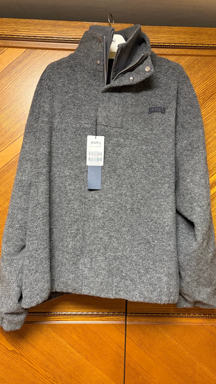 준지 25fw 퍼지 플리스 하프 집업 아노락 L 상품이미지1