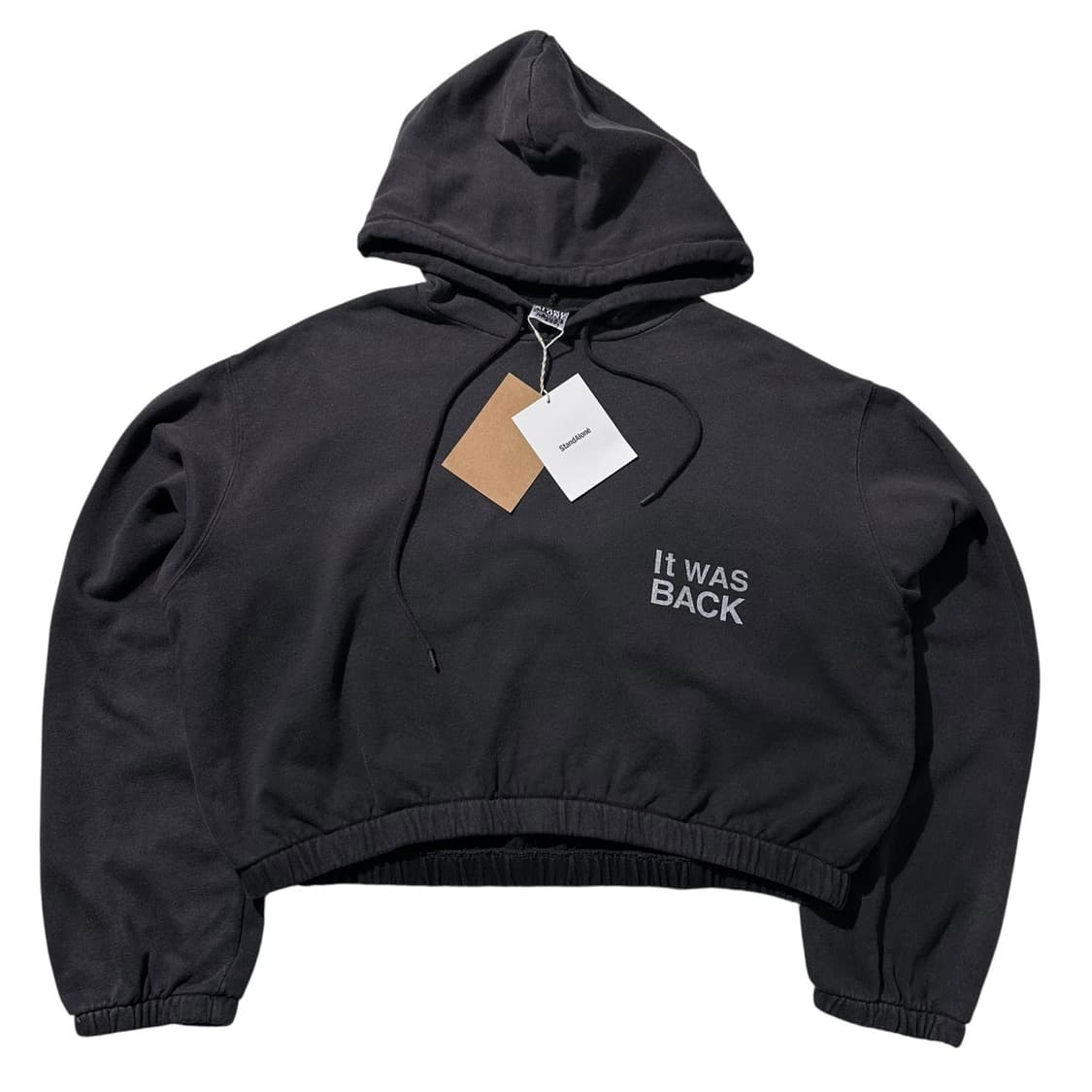 (새상품) 23fw 스탠드얼론 크롭 후드 상품이미지1