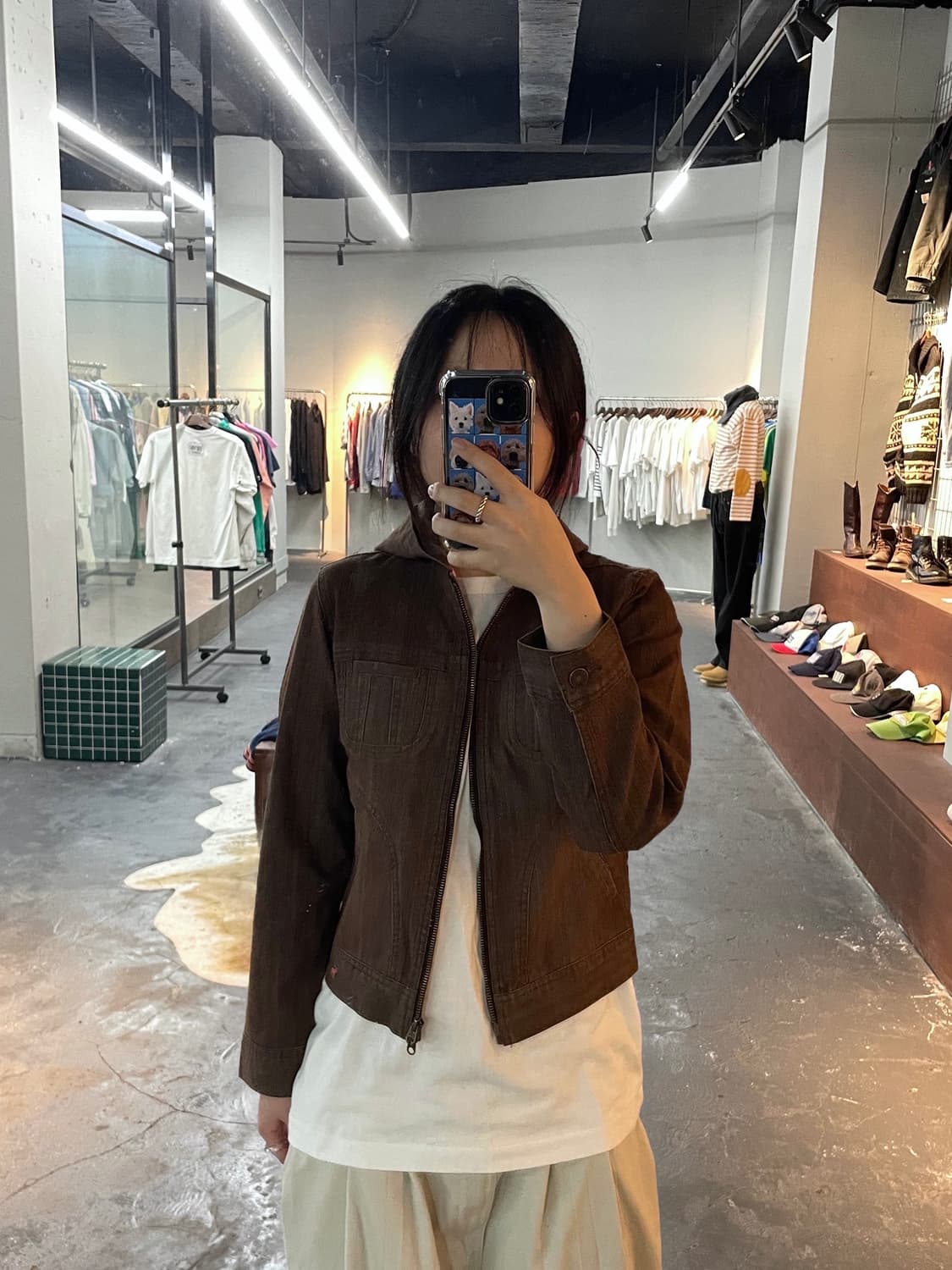 아베크롬비 후드 브라운 자켓 H21 상품이미지1