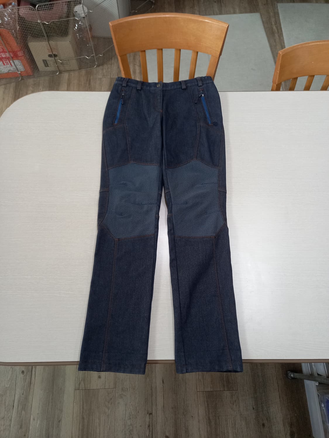 26 Kantukan Kor 기모 스판 일자진 진청 26-604 상품이미지1