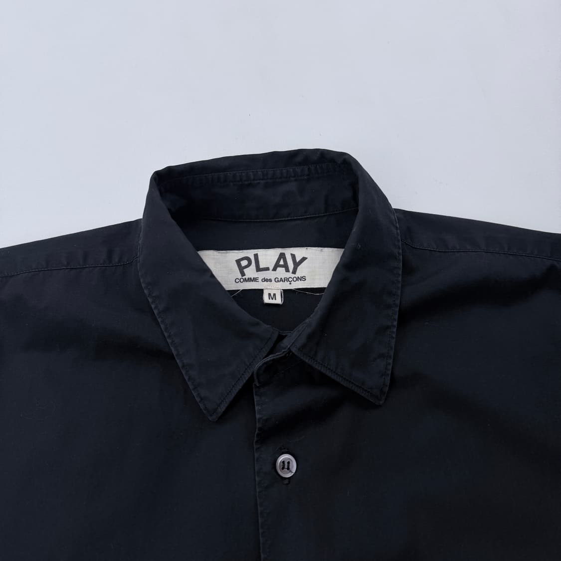 꼼데가르송 스몰하트 블랙셔츠 상품이미지3