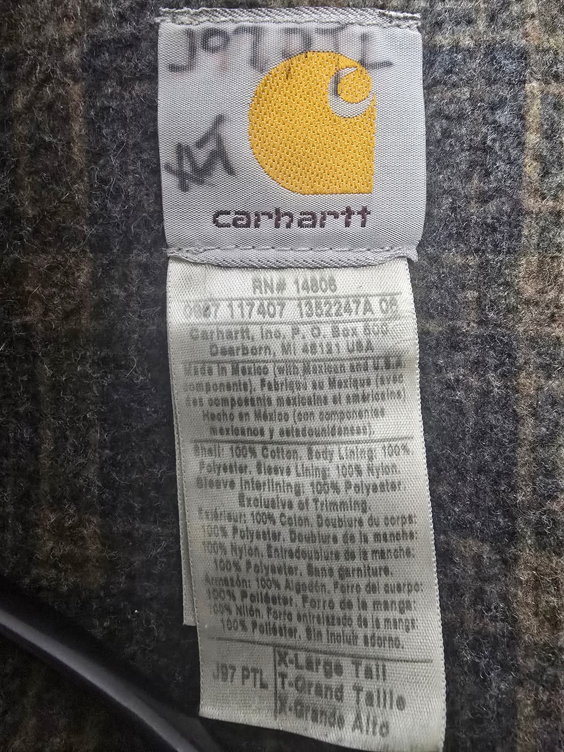 칼하트 j97 ptl  상품이미지5