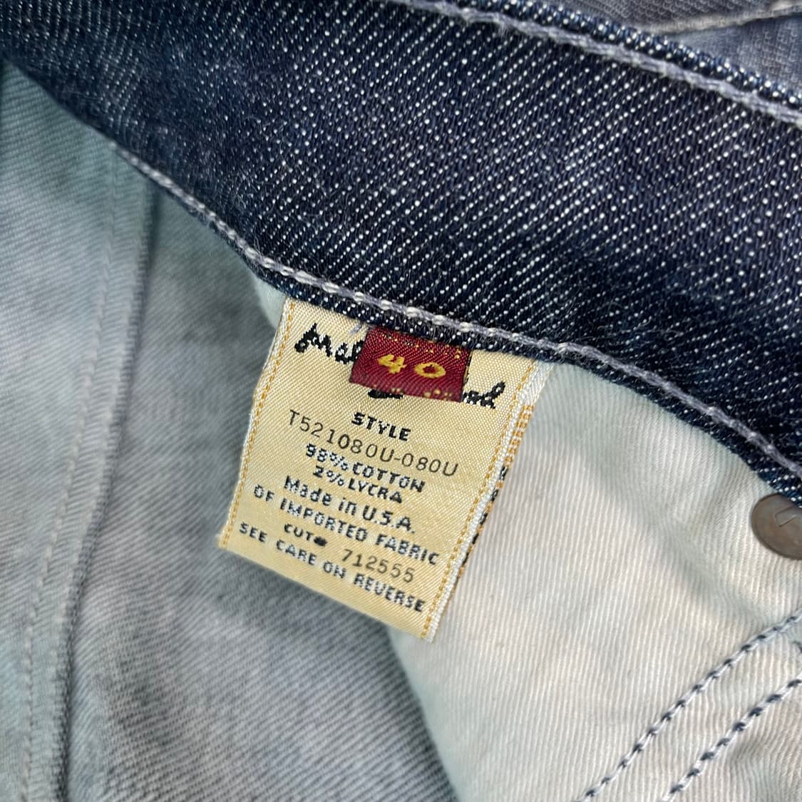 세븐진 다크 블루 40인치 (빅사이즈) 상품이미지5