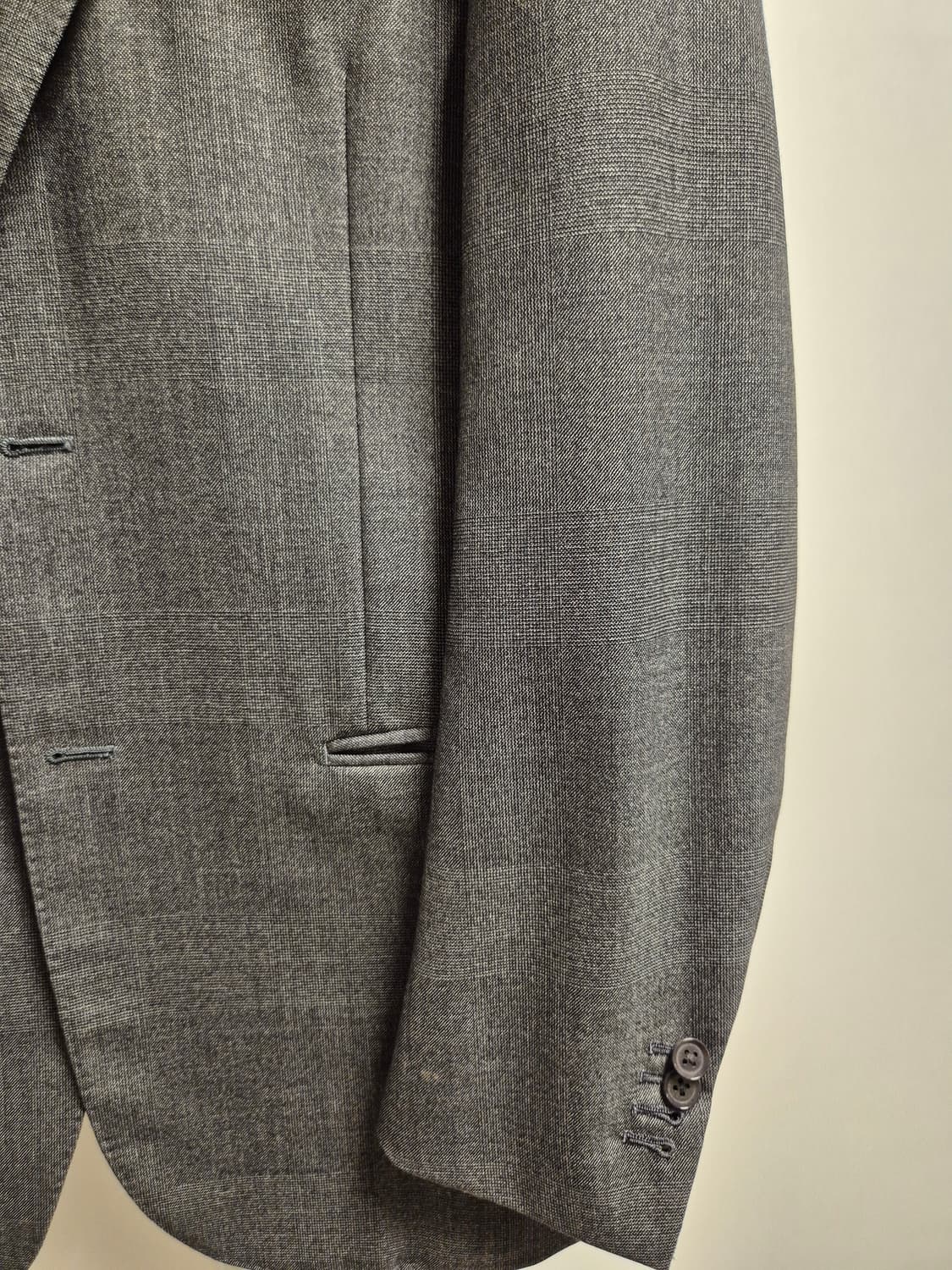 링자켓 블랙라벨 / pow 울 차콜 수트 / 48, 48 상품이미지4