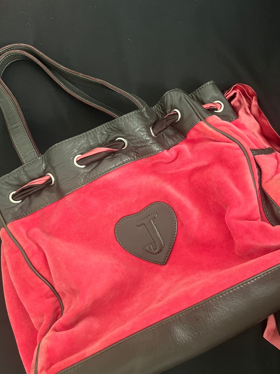 쥬시꾸띄르 빈티지 토트백 상품이미지2