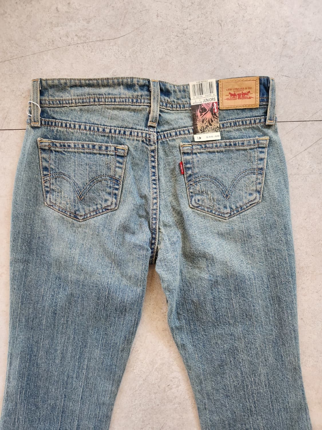 리바이스 518 Superlow 부츠컷 데님진 상품이미지4