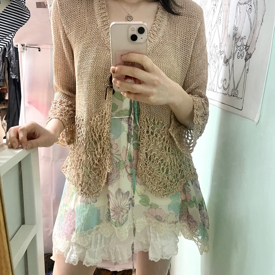 모리걸 여름 크로쉐 가디건 상품이미지1