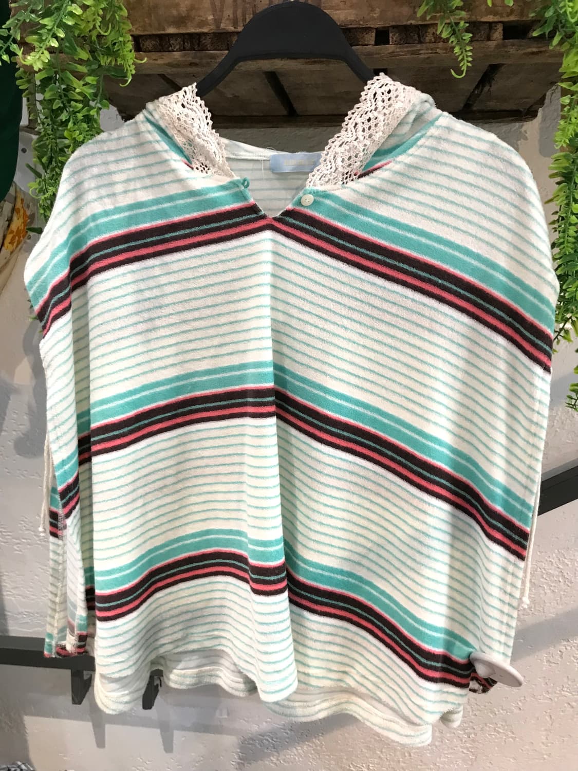 빈티지 민트소녀케이프히피모리 세트 그런지 너드 상품이미지4