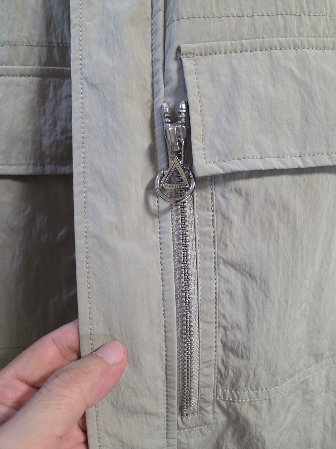 [S급/48] 솔리드옴므 나일론 오버핏 셔켓 상품이미지3