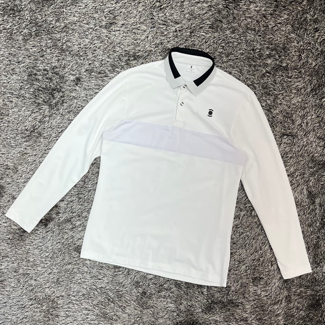 와이드앵글 여성 골프 카라 긴팔 티셔츠 (105) 상품이미지1