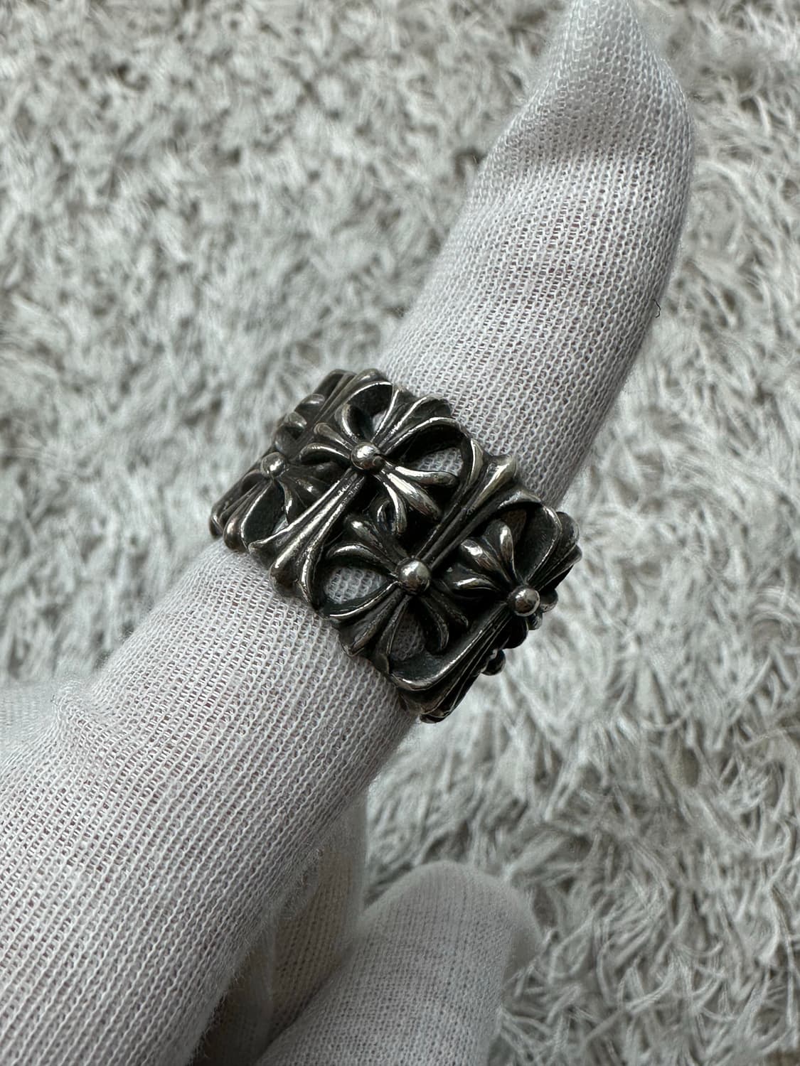 [US 11] 백화점판 정품 크롬하츠 세메터리링 상품이미지3