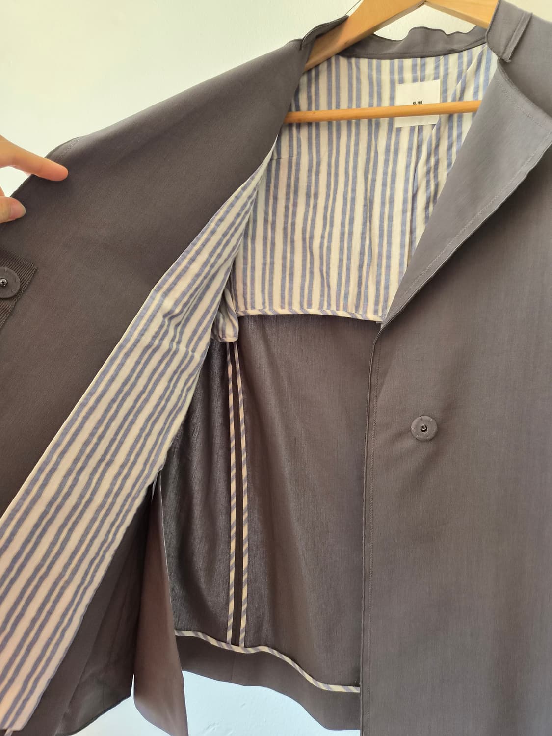 구호 KUHO 여성 린넨간절기자켓 85-94-160 상품이미지5