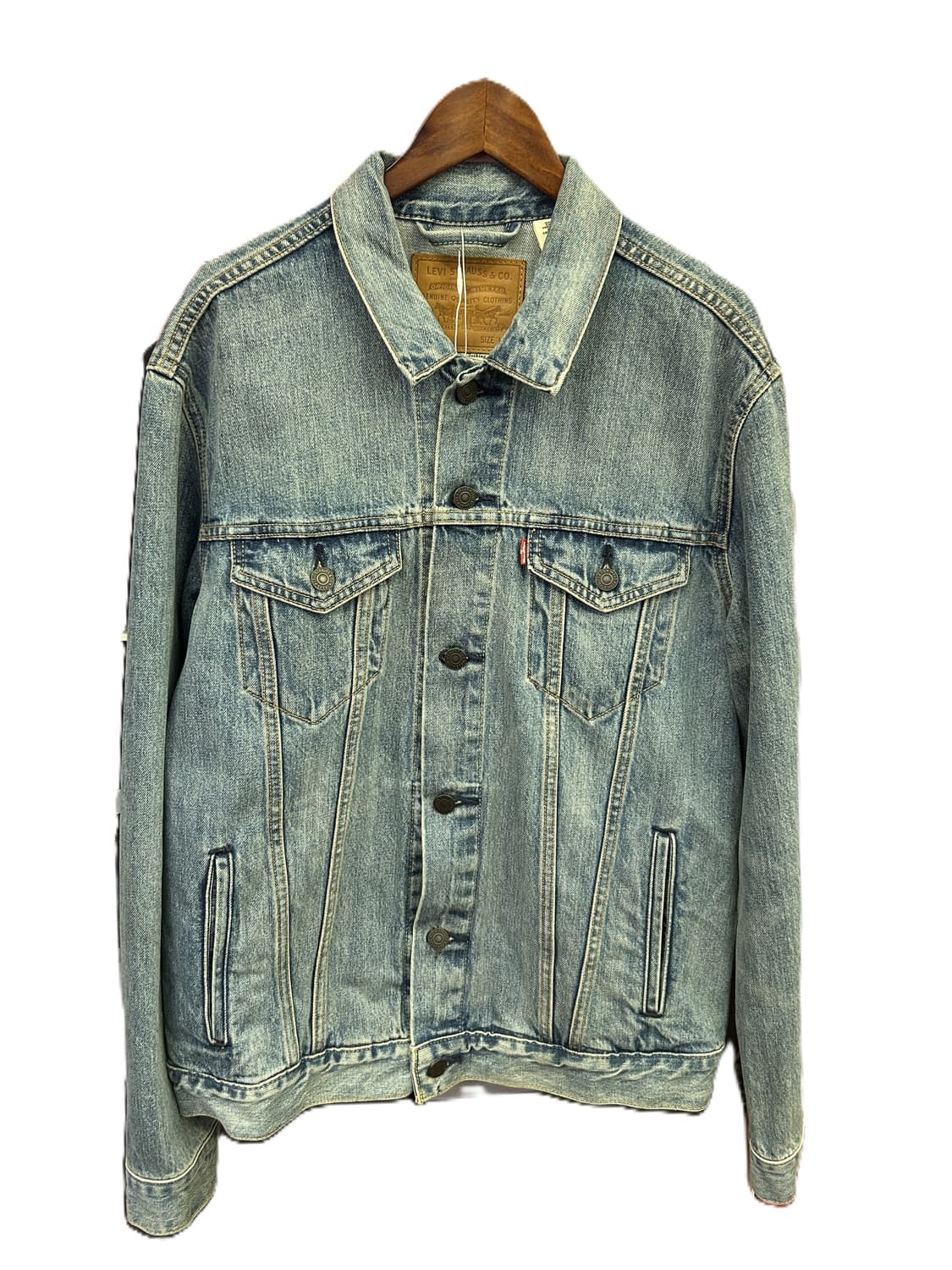 리바이스 빈티지 워시 데님 트러커 자켓 상품이미지1