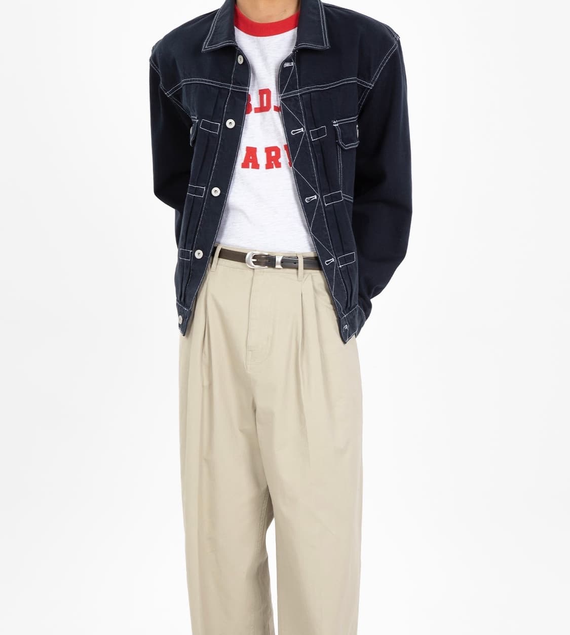 벌스데이수트 미니멀 트러커 자켓 상품이미지1