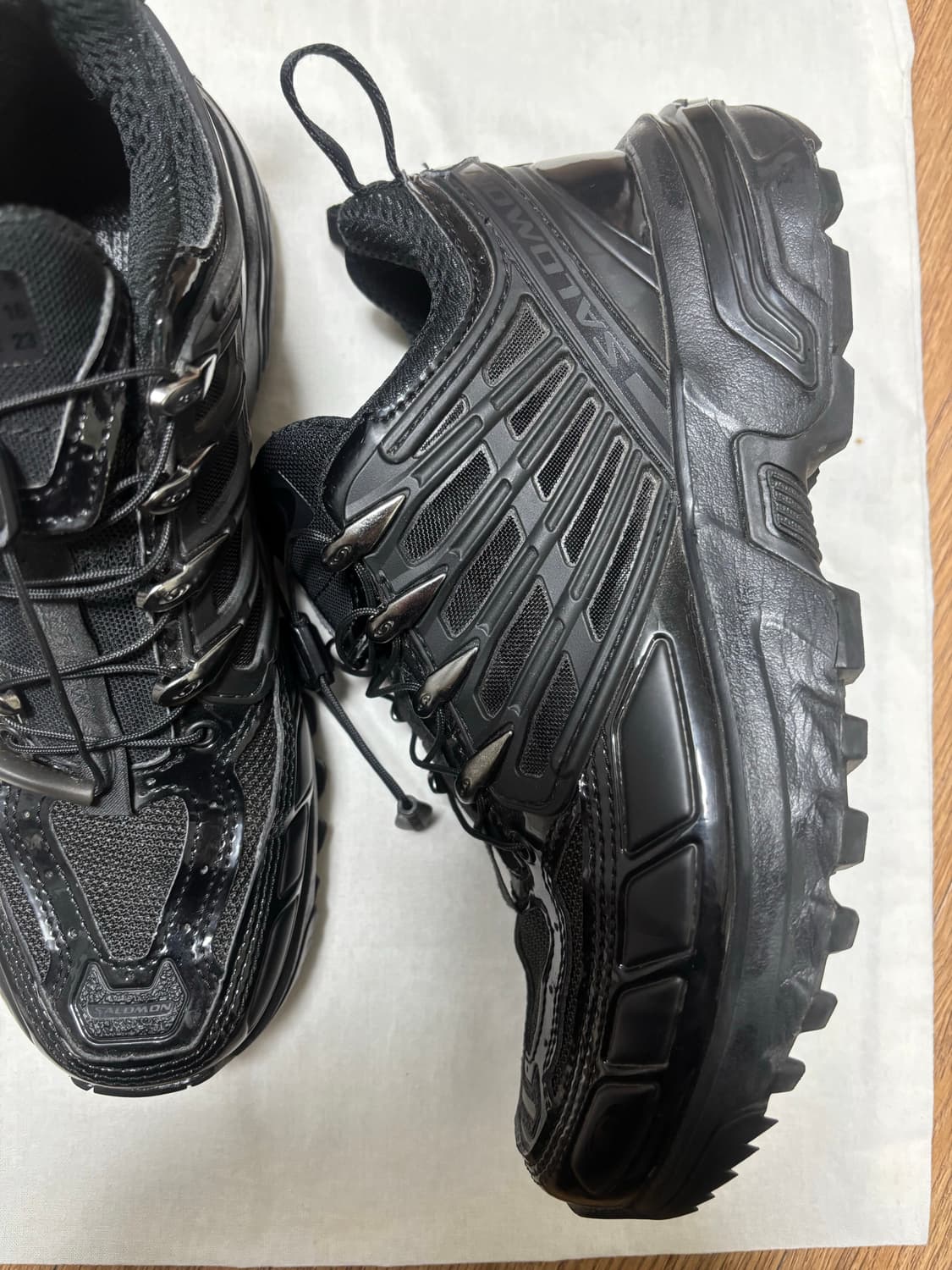 살로몬 x MM6 메종 마르지엘라 ACS 프로 블랙 230 상품이미지2