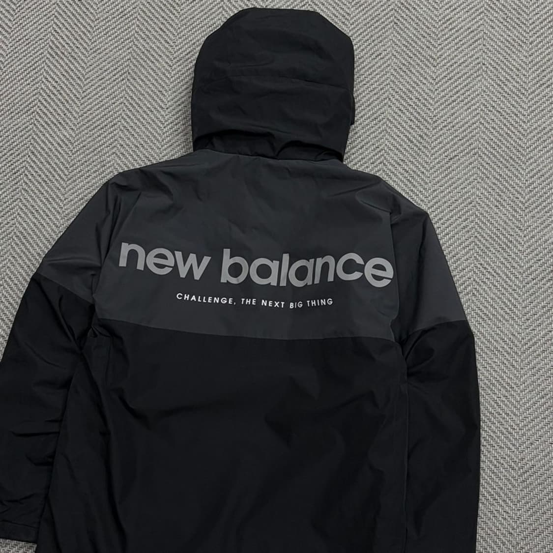뉴발란스 로고 베이직 롱패딩 v1750  상품이미지4