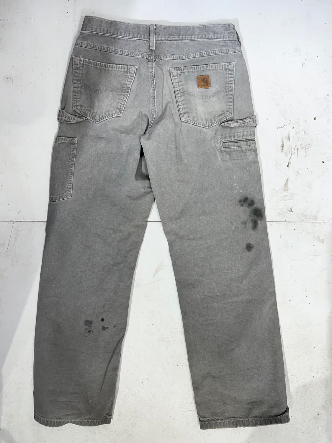 칼하트 b159 차콜 와이드 카펜터 워크 팬츠 루즈핏 바지  상품이미지5