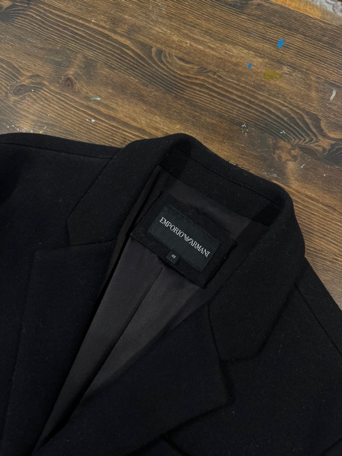 엠포리오 아르마니 체스터필드 코트 100 상품이미지6