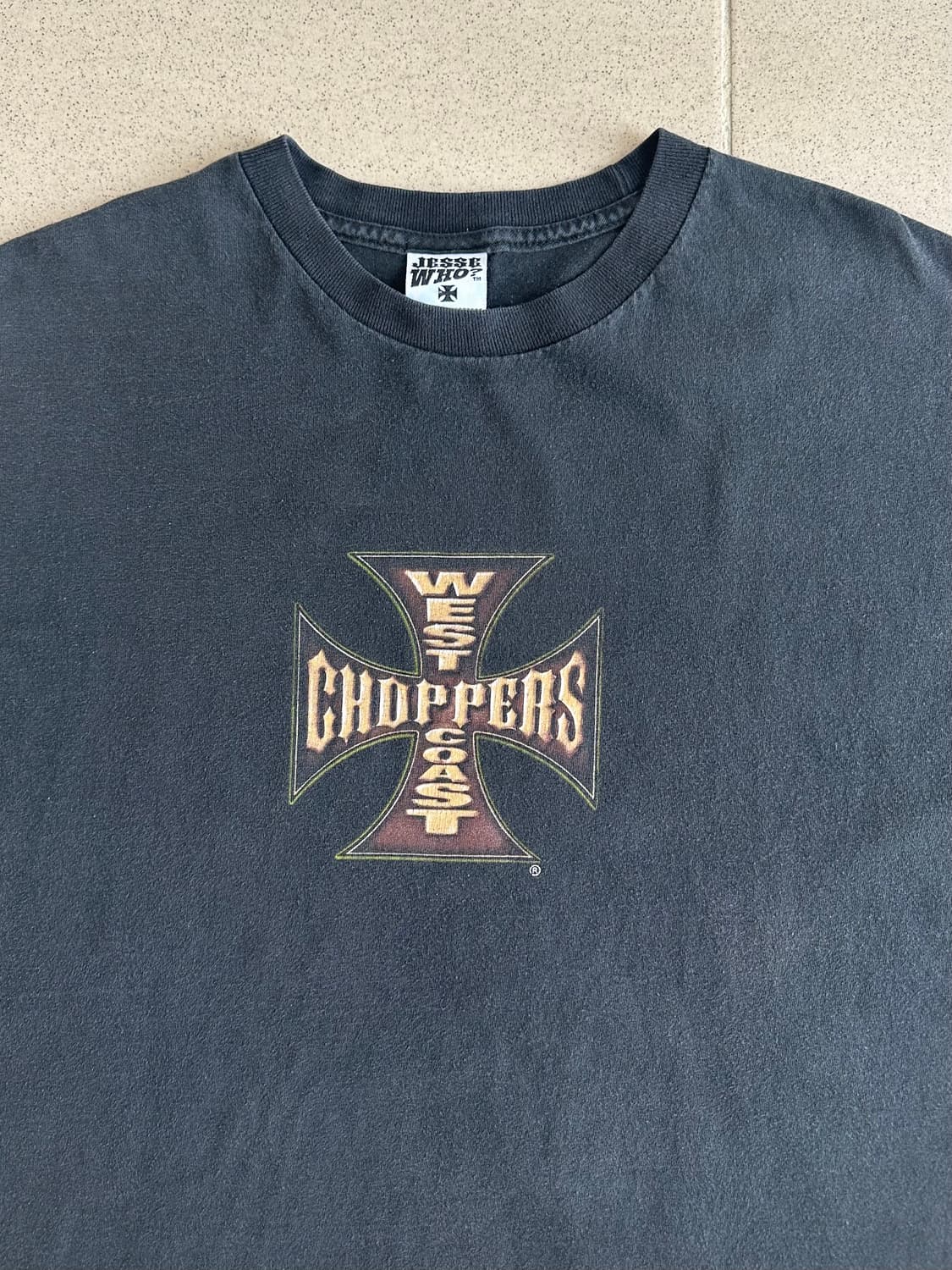 00s 빈티지 웨스트 코스트 차퍼스 티셔츠 2XL 상품이미지3