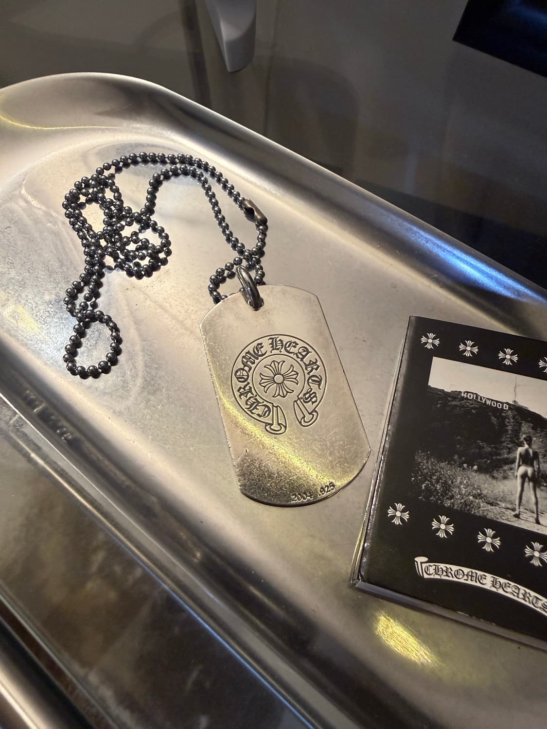 크롬하츠 도그택 퍽유 목걸이 상품이미지4