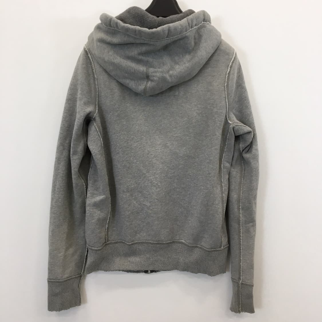 아베크롬비 Y2K 와인센터로고 빈티지 후드집업 M 상품이미지4