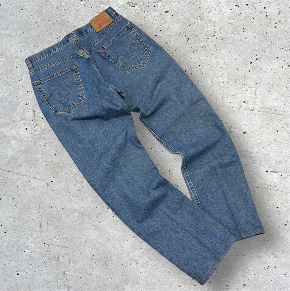 [34x32] 리바이스 505 레귤러 데님 팬츠 청바지 C895 상품이미지1