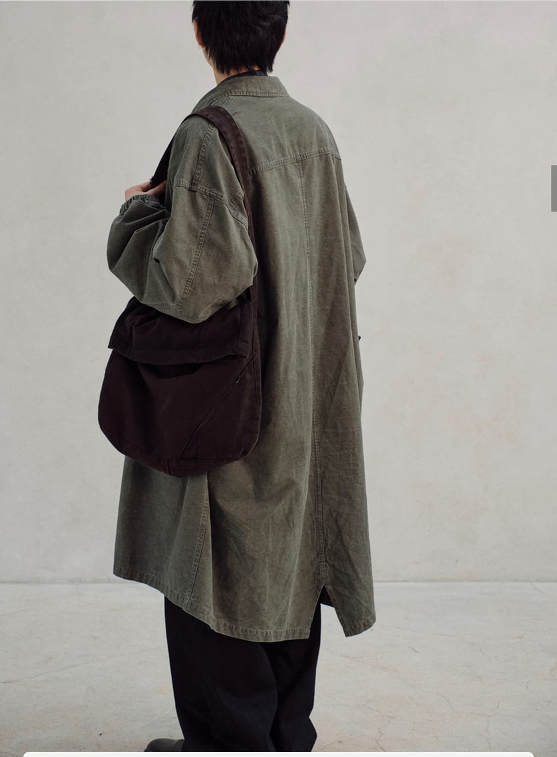 다이브인 플로우 코튼 백 메신저백 상품이미지6