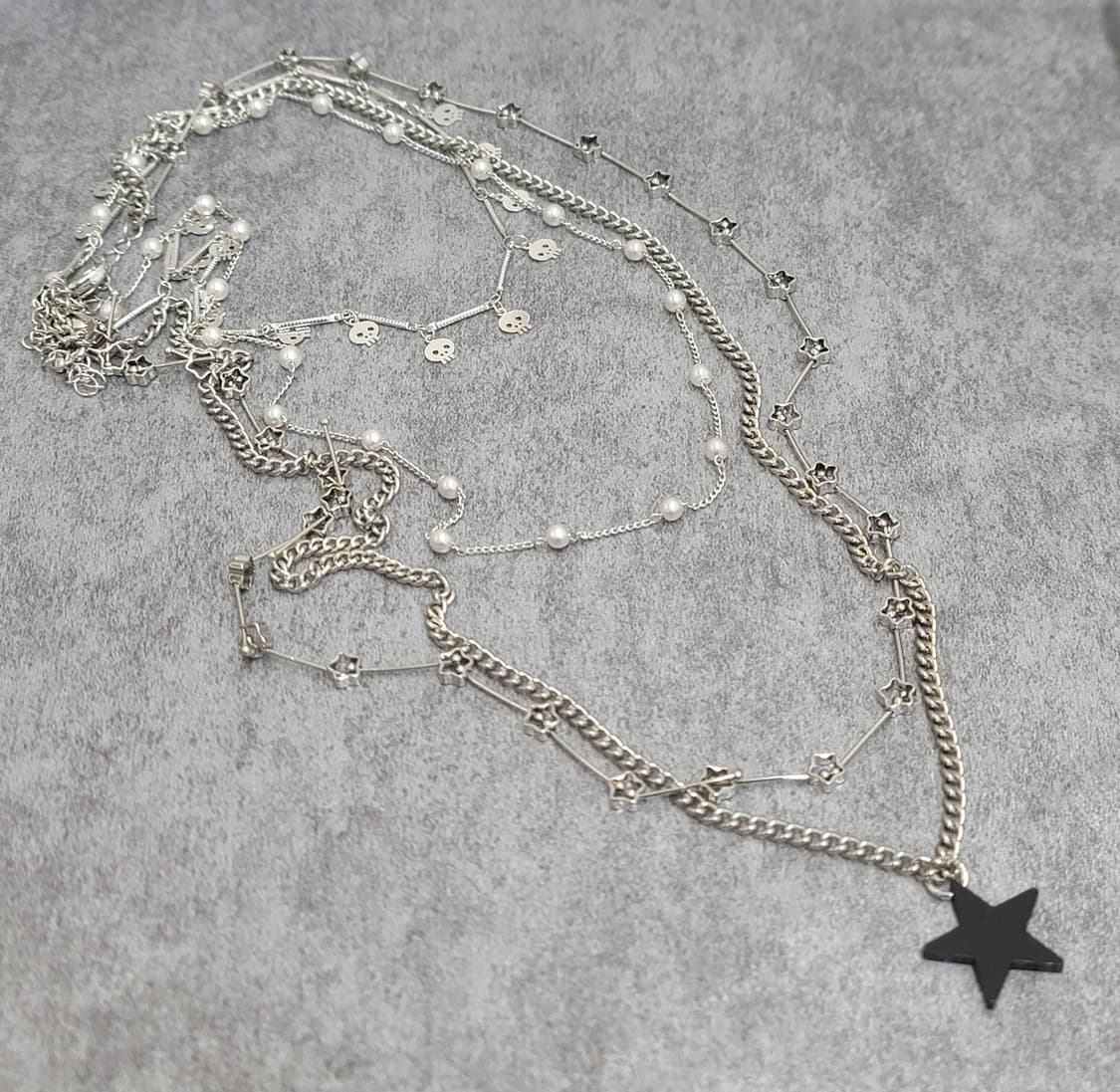 star necklace set 상품이미지1