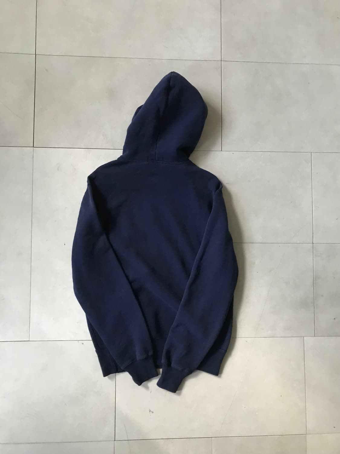 폴로 네이비 빅로고 후드티 상품이미지7