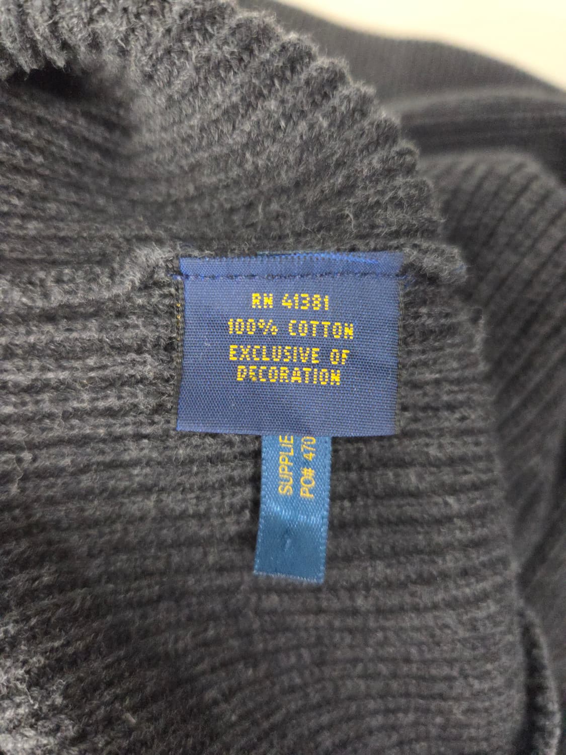 폴로 랄프로렌 코튼 풀집업 니트 가디건 상품이미지8