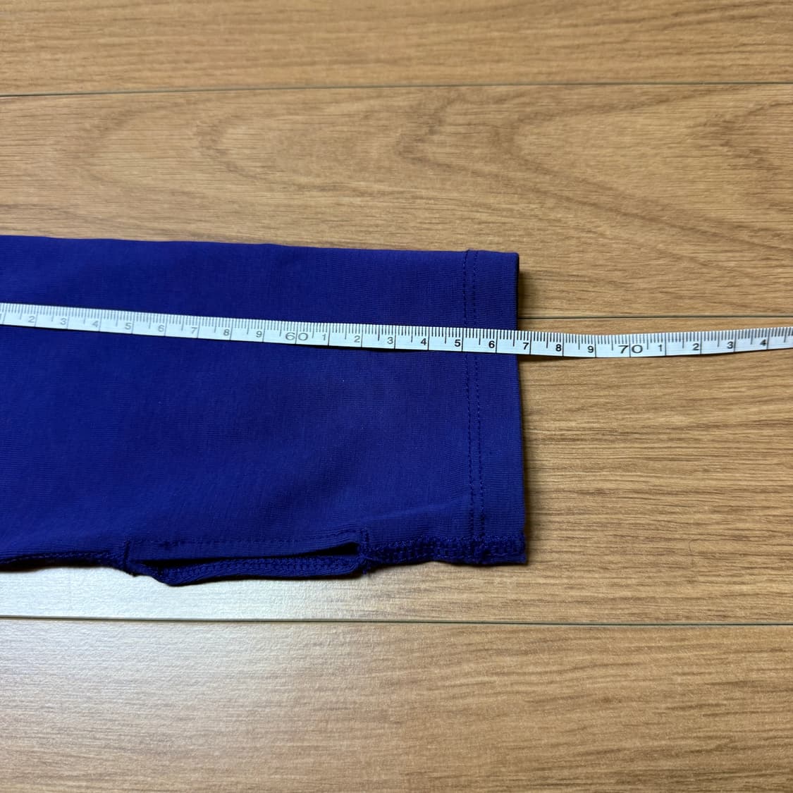 COS 슬림핏 모크넥 탑 퍼플 S사이즈 상품이미지9