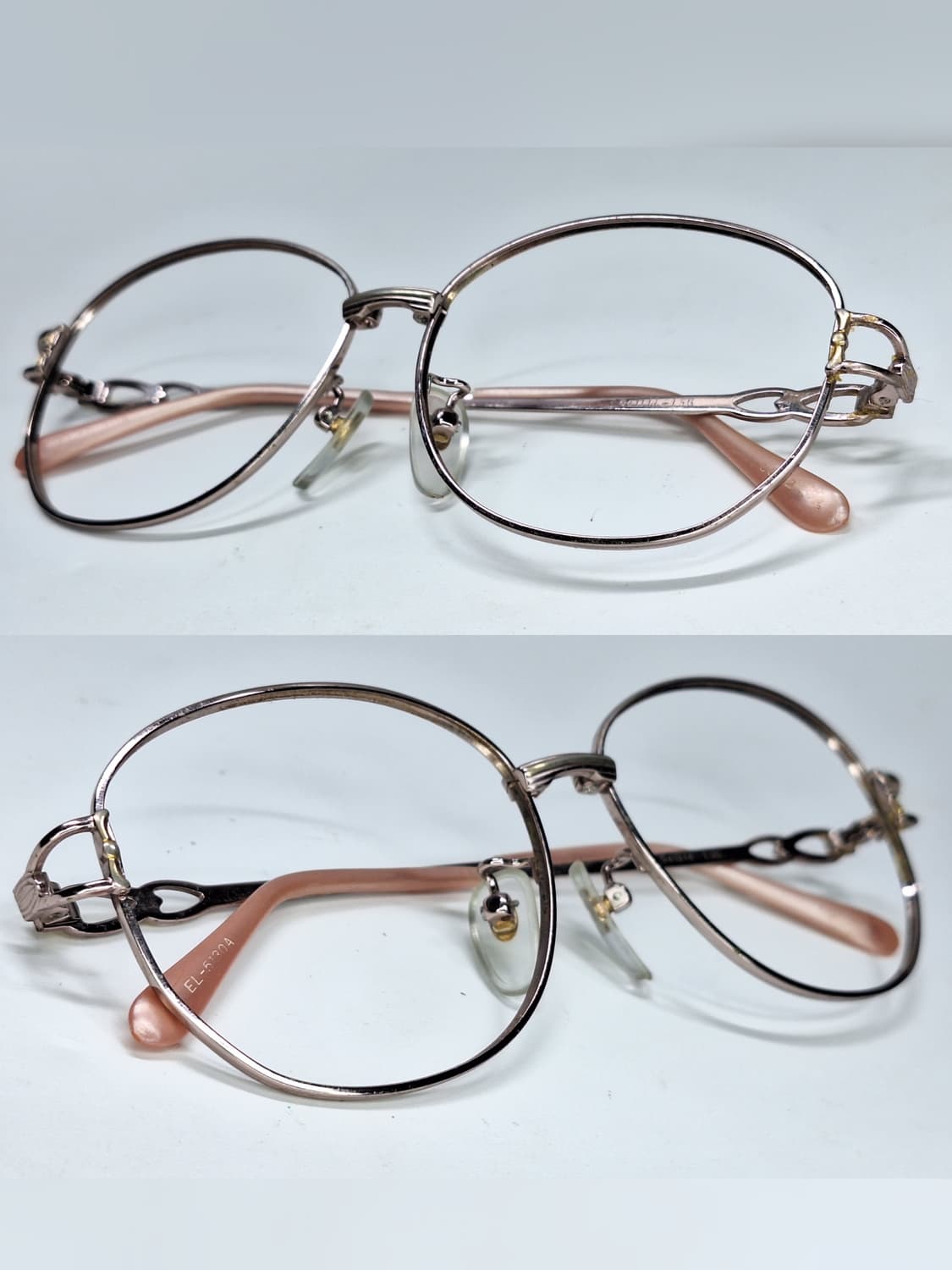 90s 일본 빈티지 EL-5130A 여성 안경테 54mm 클래식 레트로 상품이미지10