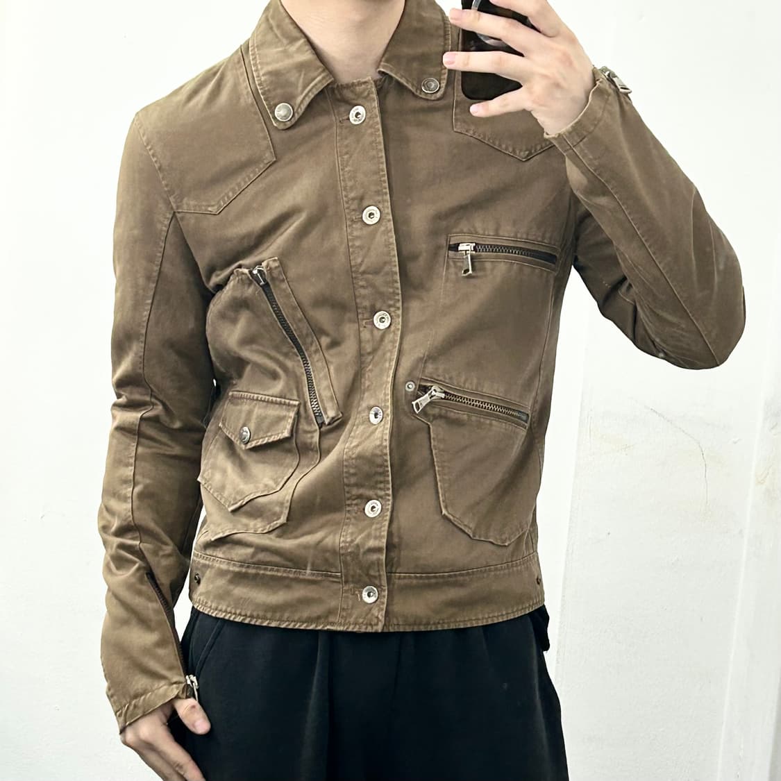 돌체앤가바나 아카이브 멀티지퍼 자켓 상품이미지2