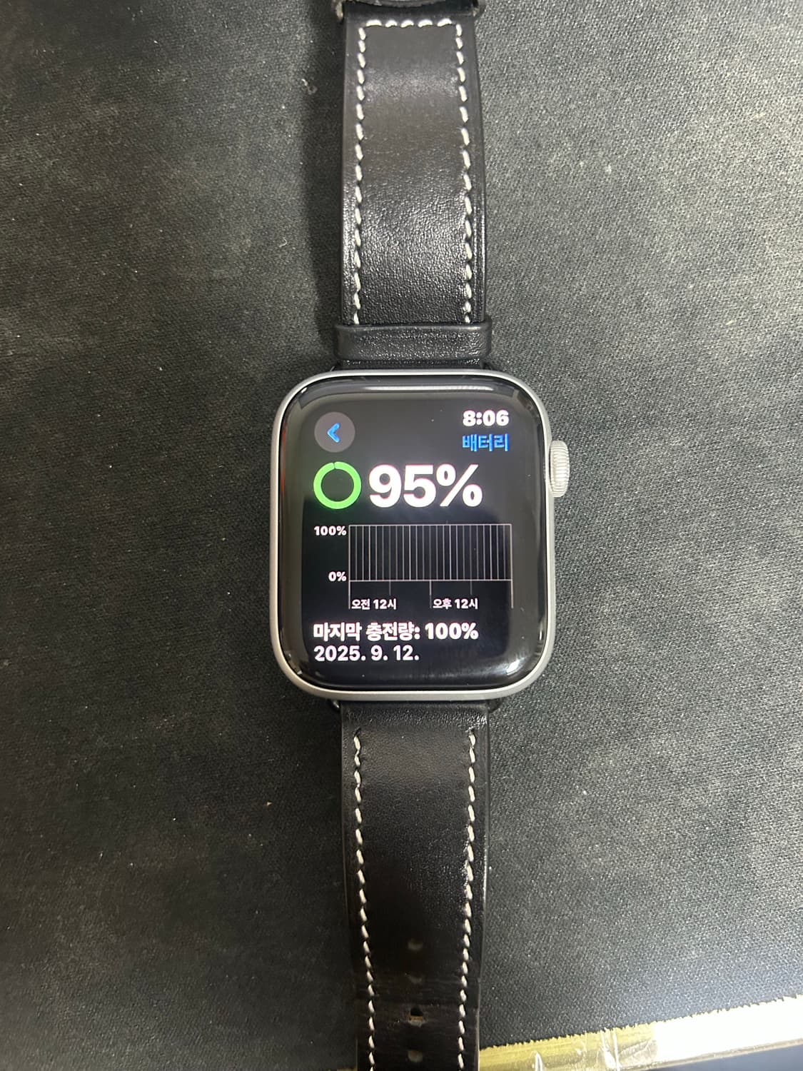 애플워치 se 44mm 실버 알루미늄 셀룰러 상품이미지4
