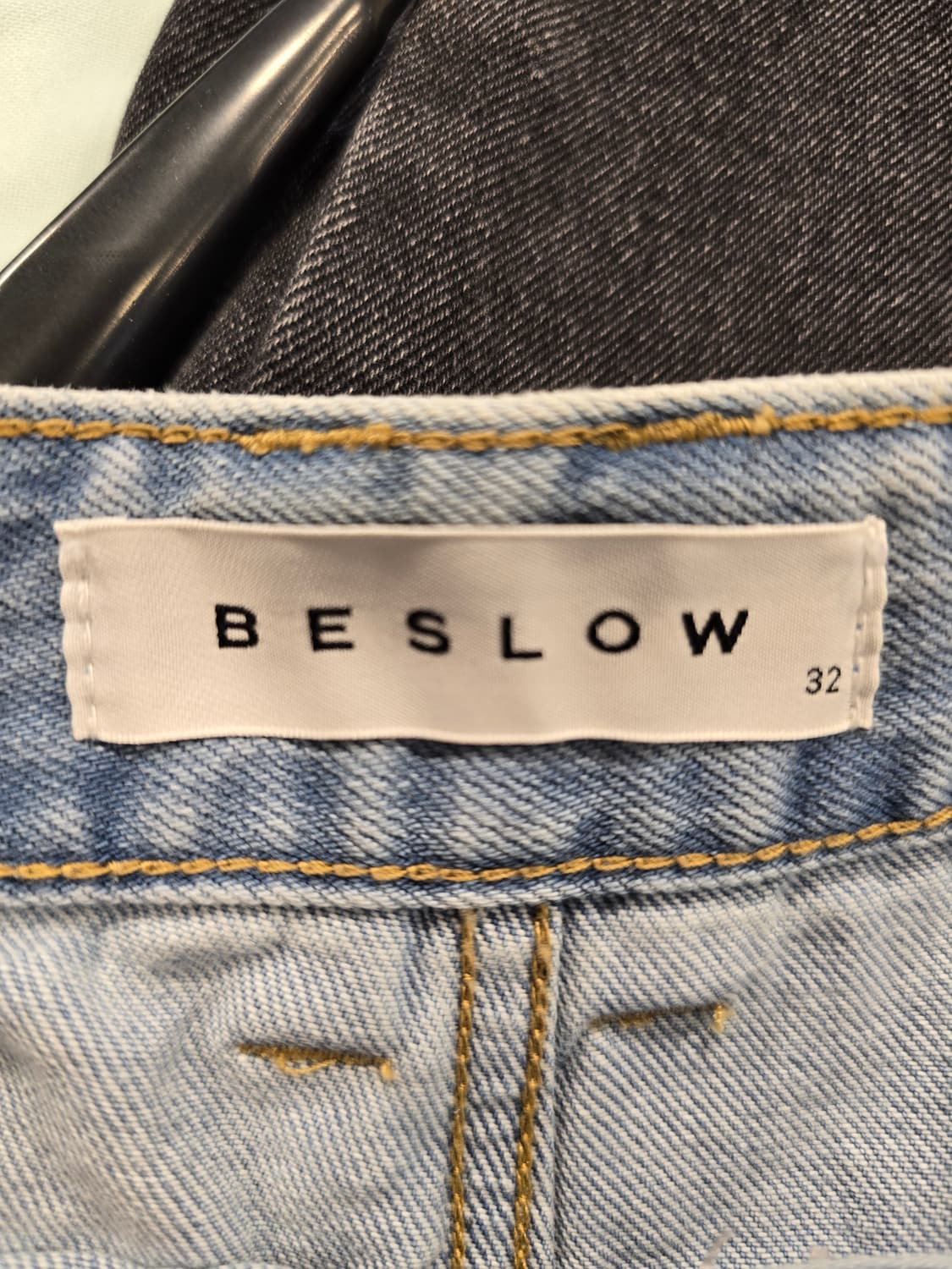 비슬로우 BESLOW 연청 와이드 데님 팬츠 31~32 상품이미지7