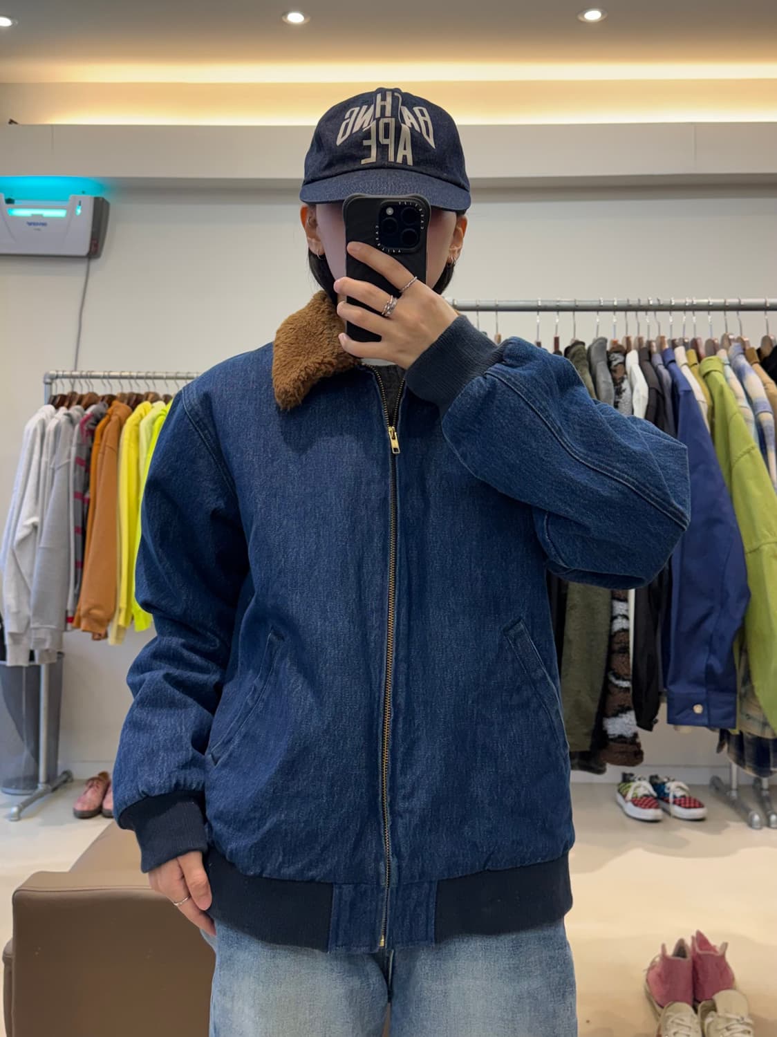 리바이스 프리미엄 베이 스트릿 봄버 시어링 자켓 상품이미지6