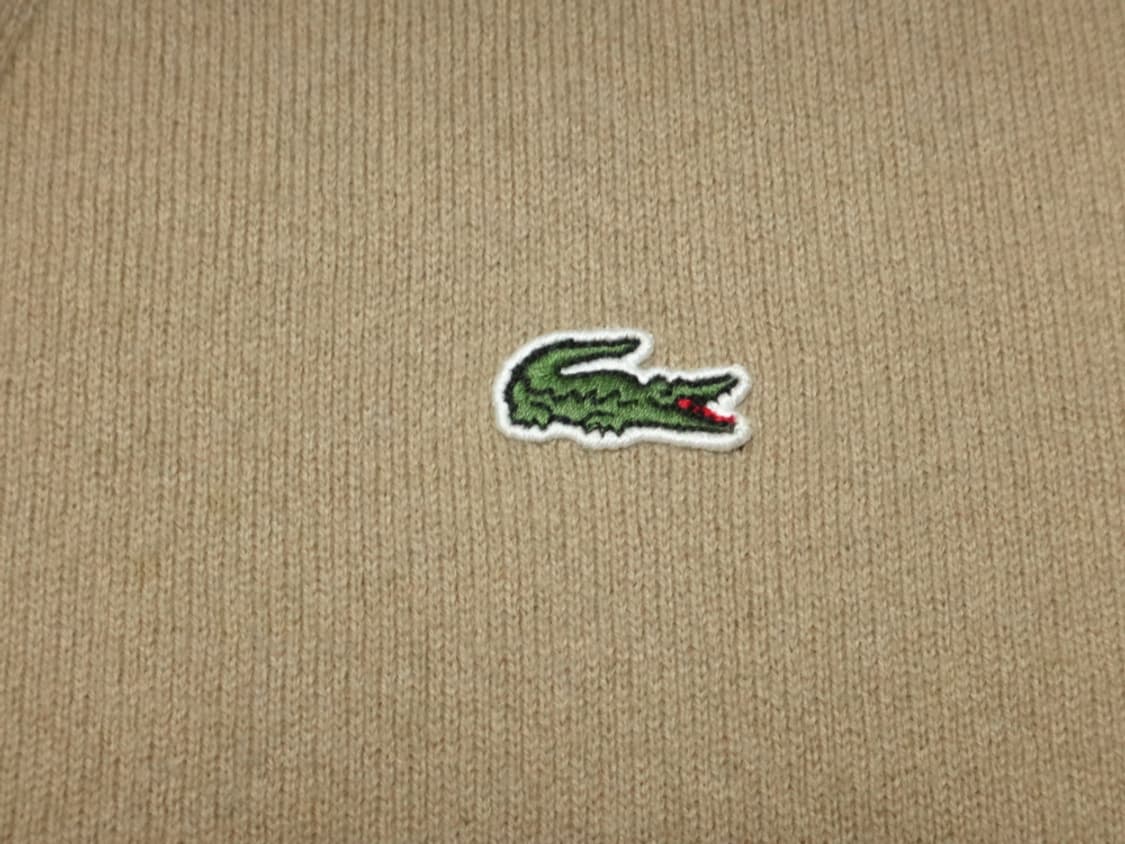 (105) 라코스테 LACOSTE 남성 방모 와이넥 가디건 상품이미지4