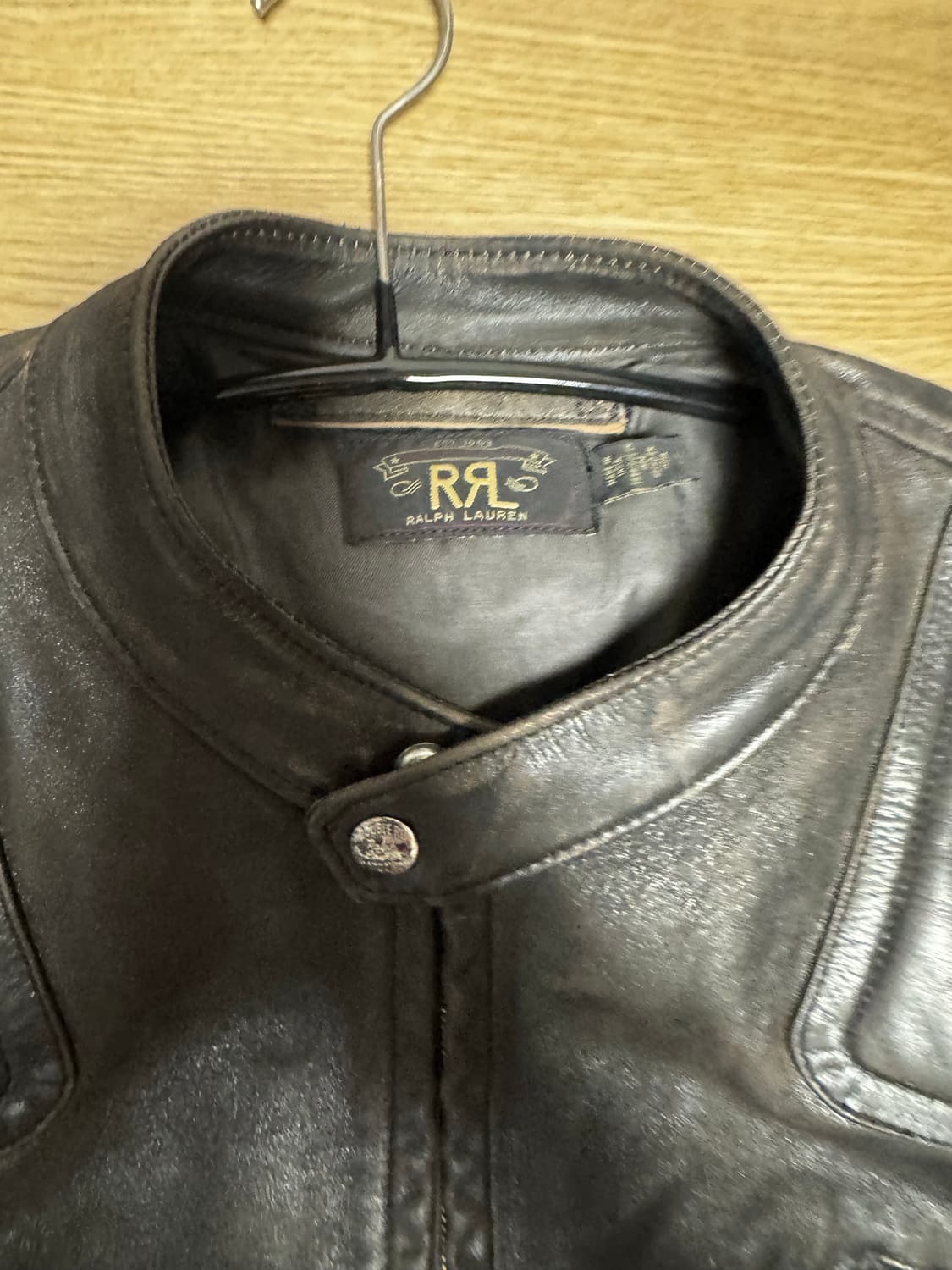 RRL 더블알엘 모토자켓 L 팝니다 / L->M사이즈 교환 가능 상품이미지3