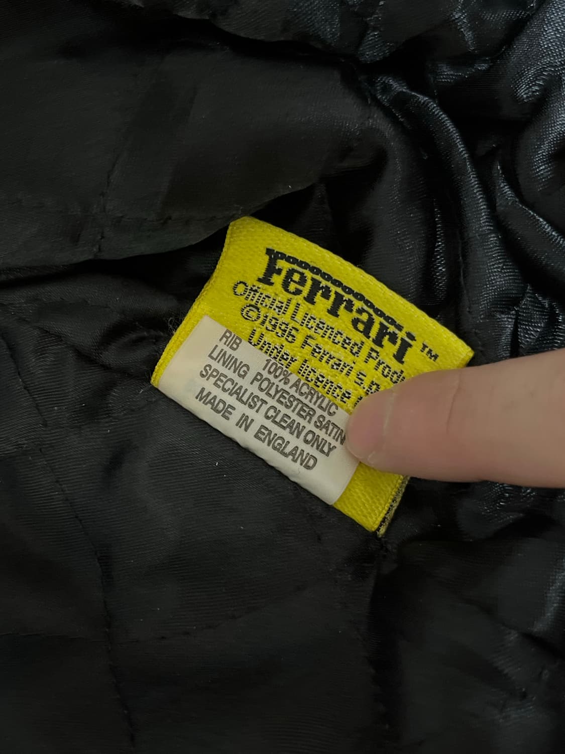 90s ferrari 페라리 울 바시티 자켓 상품이미지6