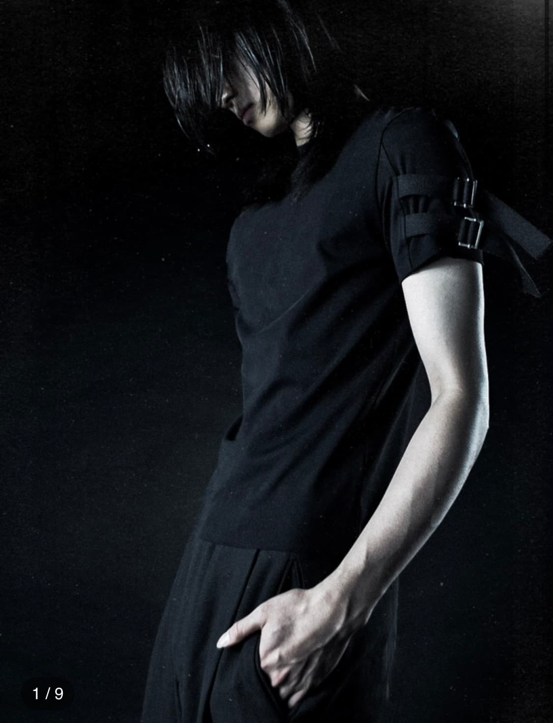 Black smith 스트랩 tee 2 Size 상품이미지1
