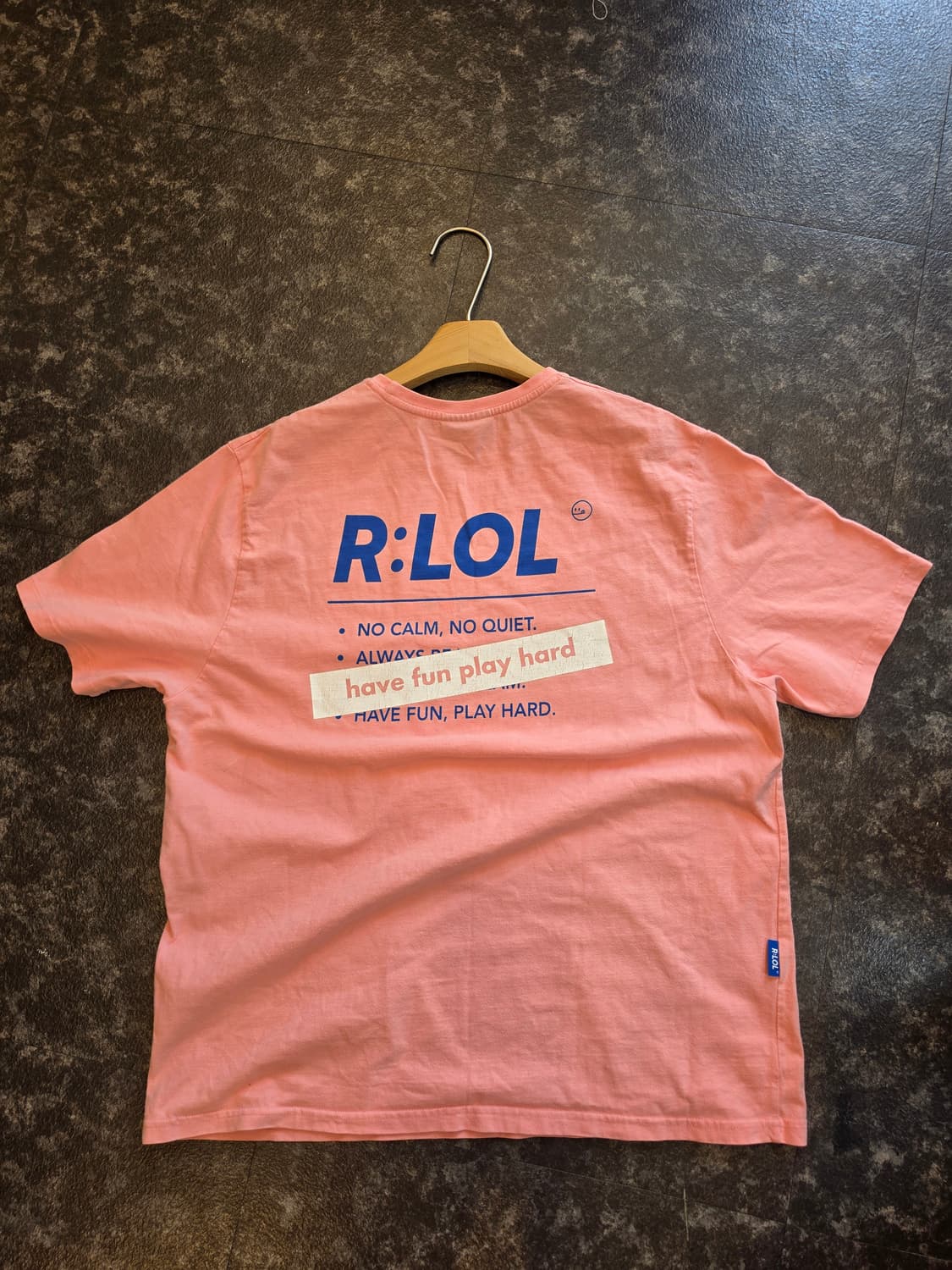 알엘오엘 BASIC T-SHIRT CORAL-M 상품이미지8