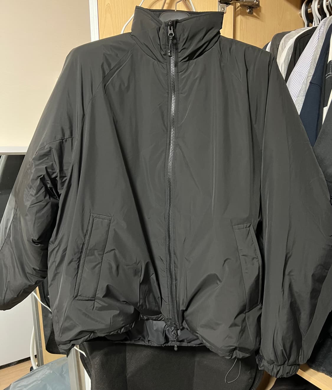 스테디에브리웨어 라이트 패디드 자켓 블랙 3사이즈 상품이미지2