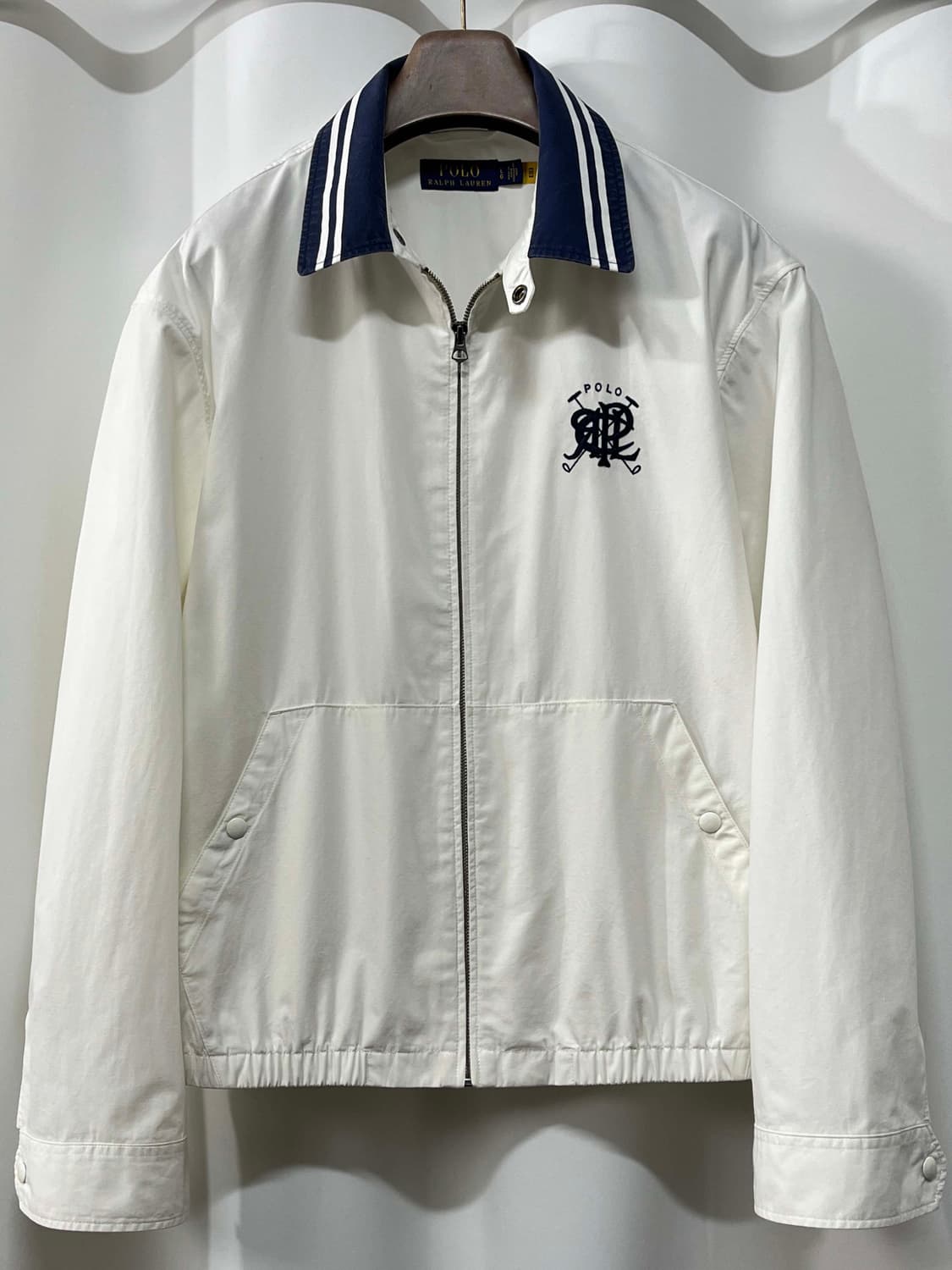 폴로 랄프로렌 스크래블 세일링 화이트 베이포트 자켓 상품이미지1