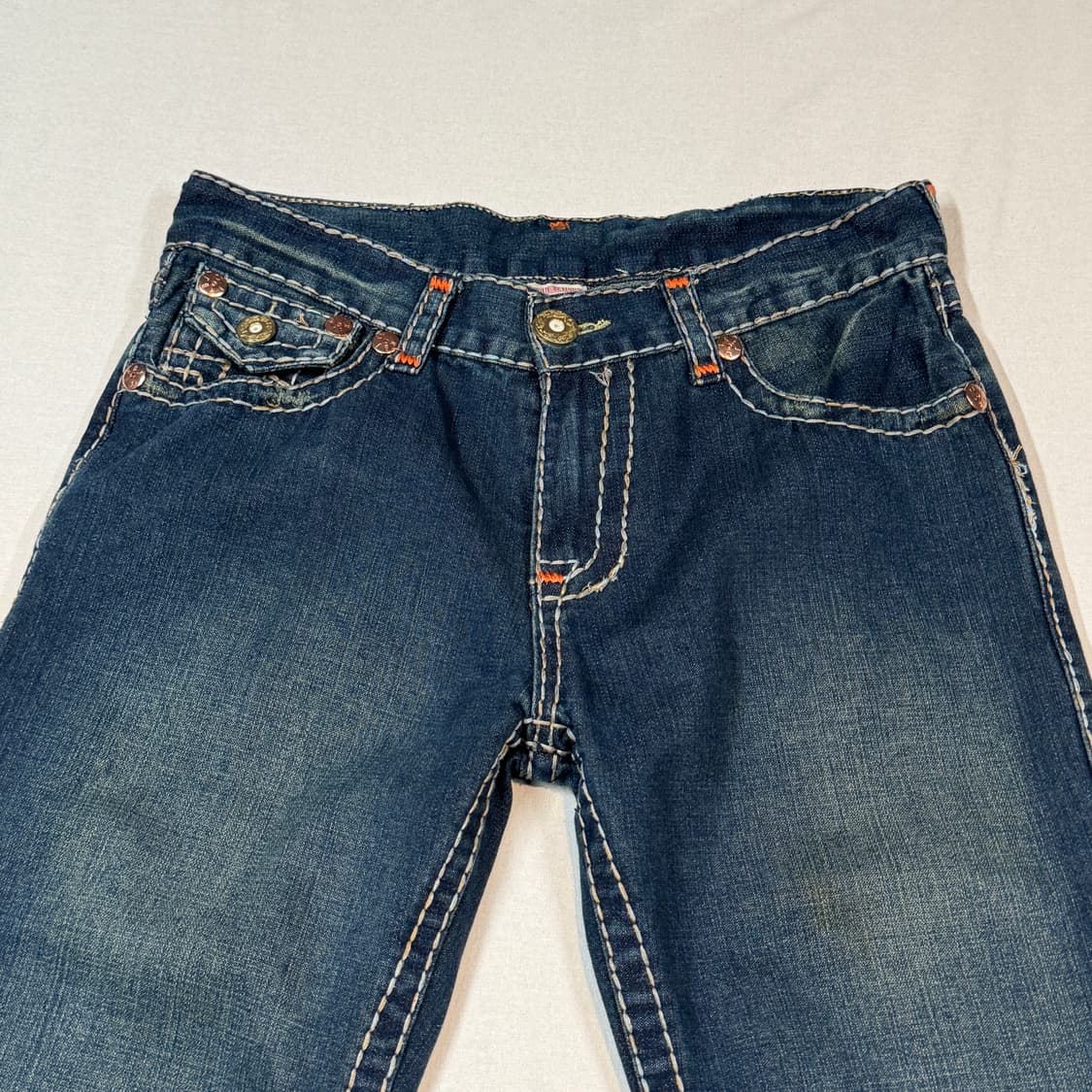 34inch) 트루릴리전 USA 조이 부츠컷 데님 청바지 상품이미지5