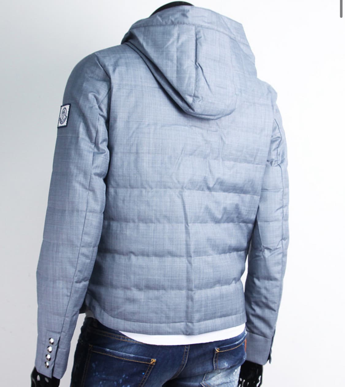 몽클레어 감마블루 울후드 패딩자켓 (95사이즈) 상품이미지3