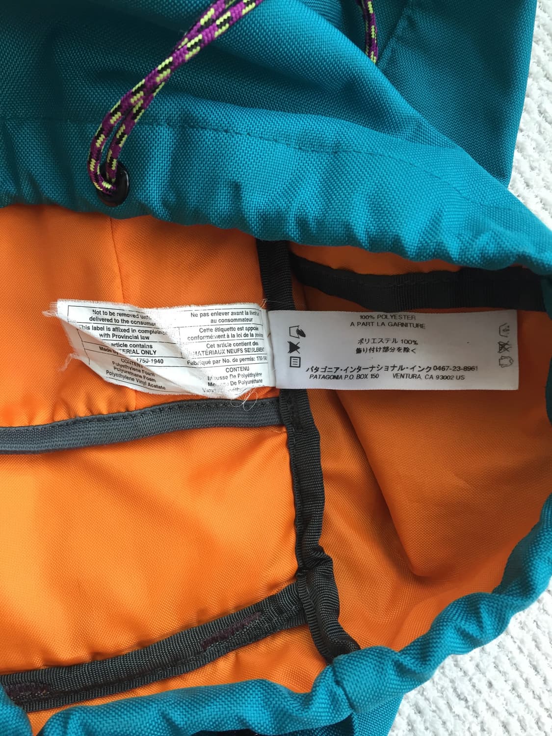 파타고니아 백팩 터콰이즈 상품이미지9